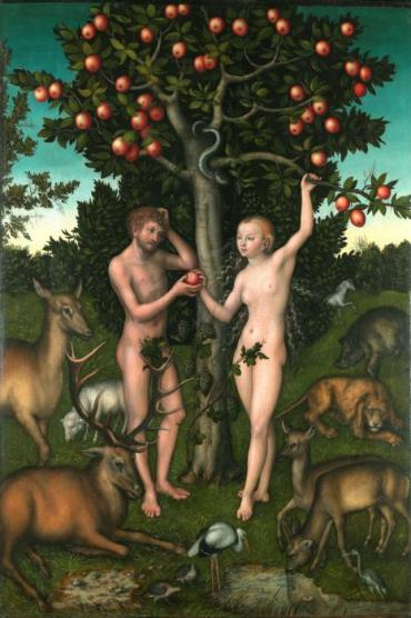 Lucas Cranach the Elder Adam and Eve